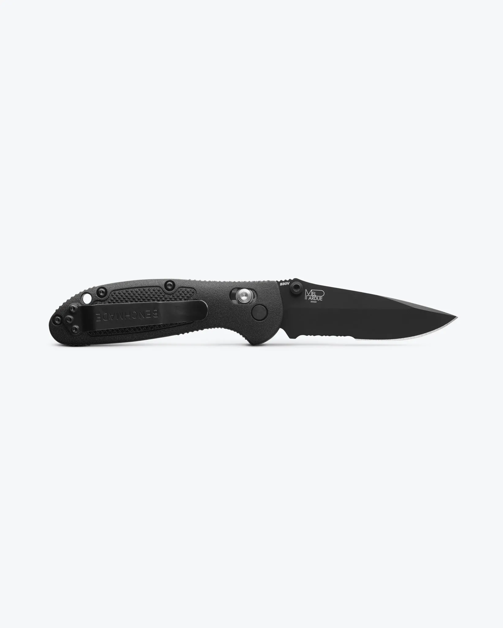 Mini Griptilian® | Black Grivory® | Drop-point