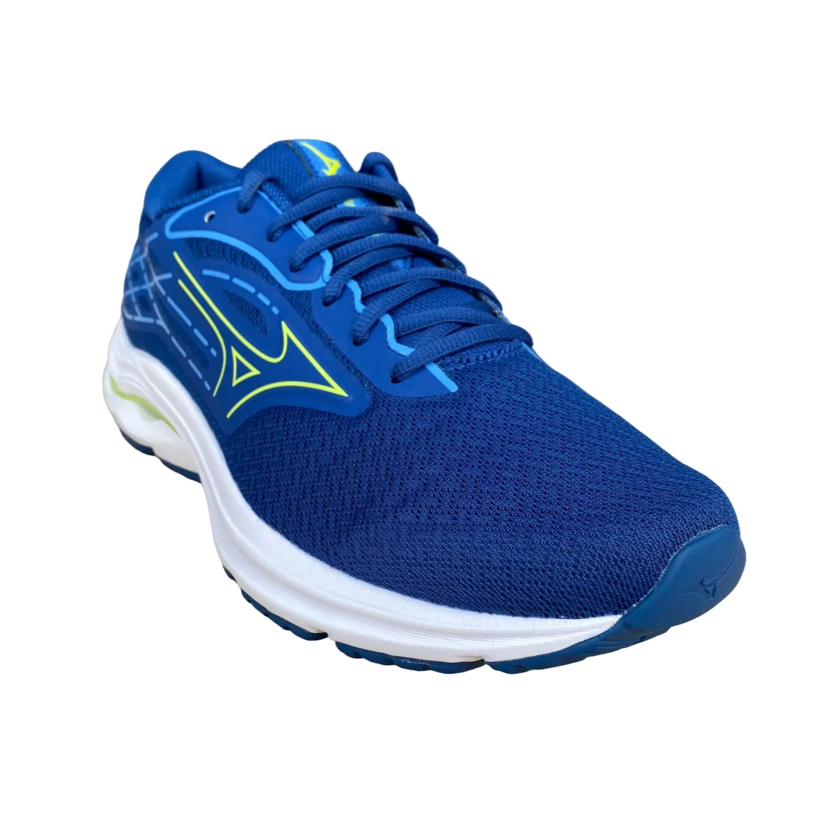 Mizuno men's running shoe Wave Equate 8 J1GC244802 blue green