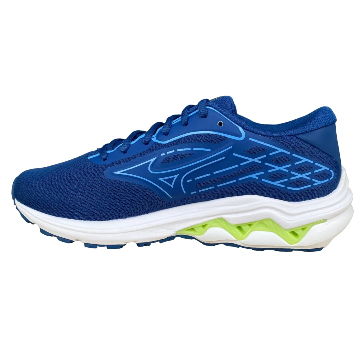 Mizuno men's running shoe Wave Equate 8 J1GC244802 blue green