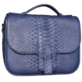 Navy Blue Box Bag