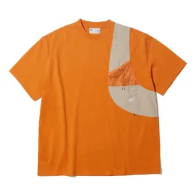 NINE POINT NINE FLEX VEST TEE-ORANGE