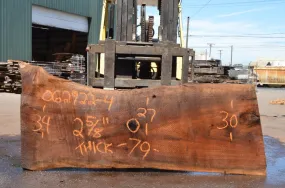 Oregon Black Walnut Slab 062922-04