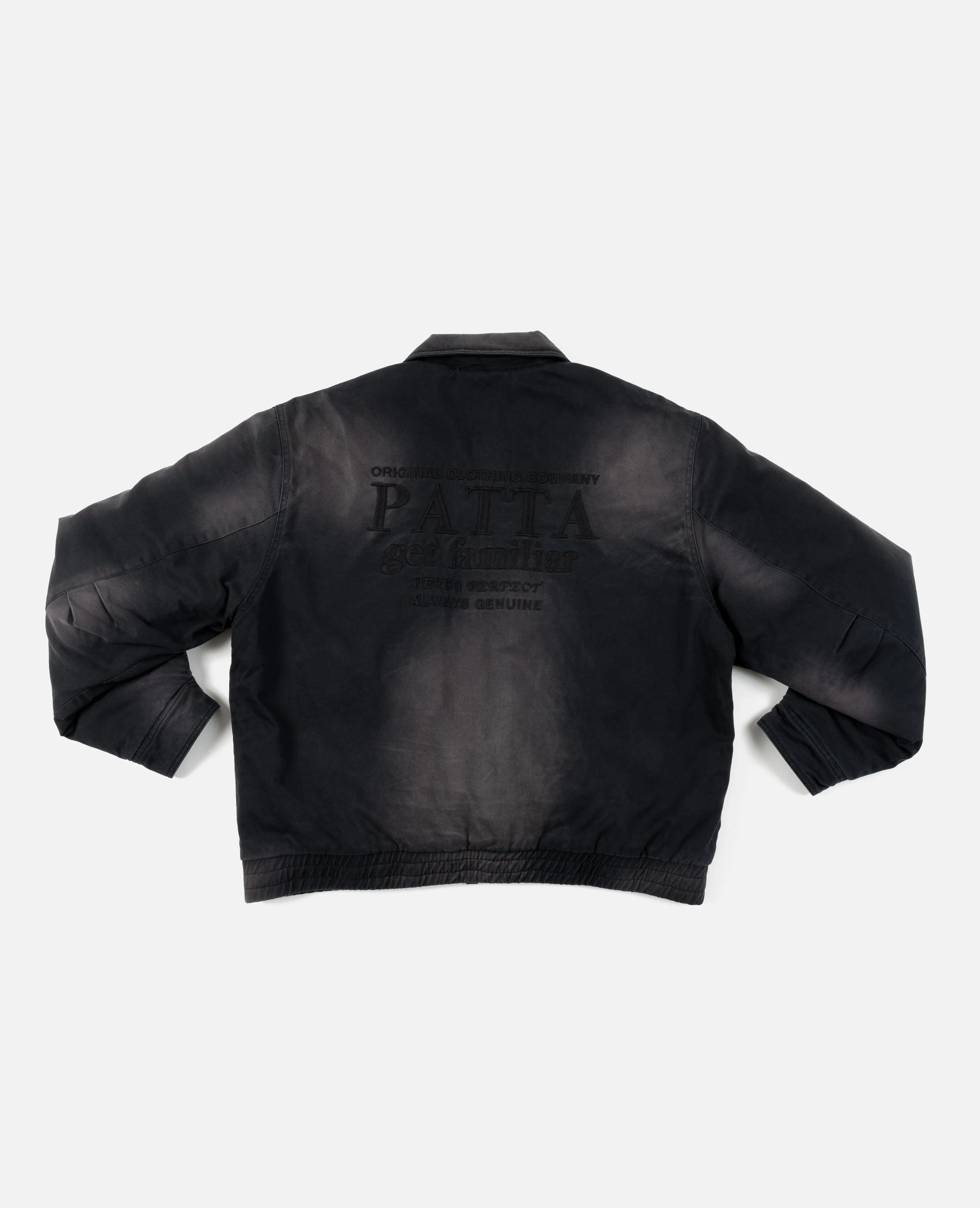 Patta Sun Bleached Jacket (Black)