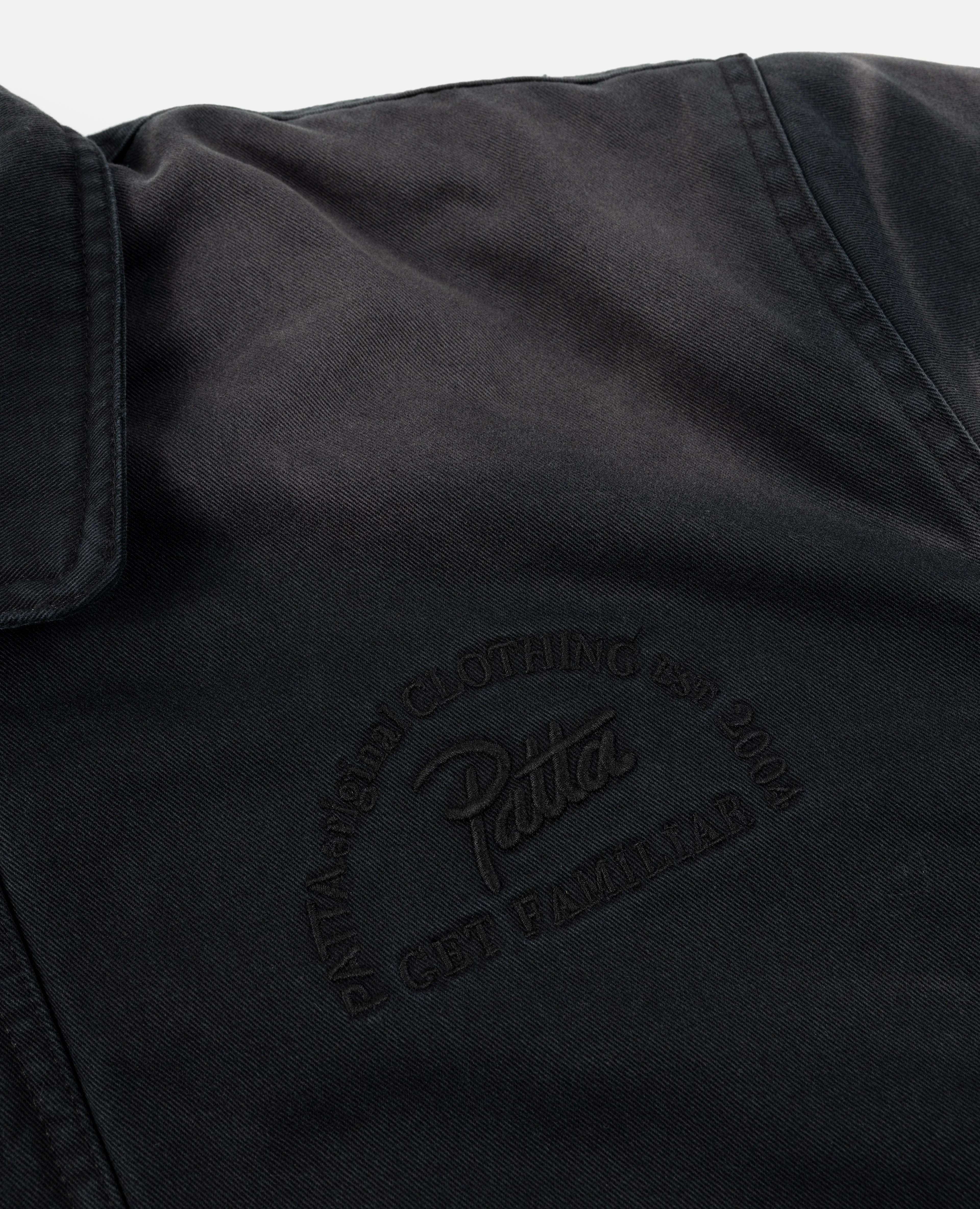 Patta Sun Bleached Jacket (Black)