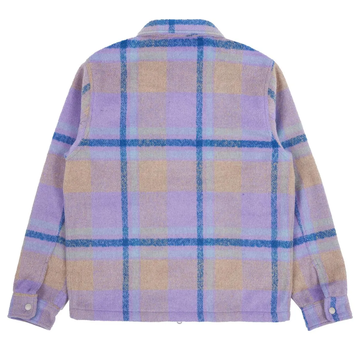 Pleasures Folklore Plaid Jacket - Purple