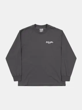 Polar Mt Fuji L/S Tee - Graphite