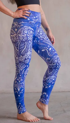 Porcelain Owls - Athleisure Leggings