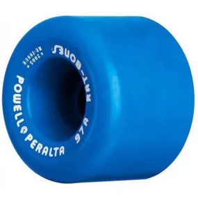 Powell Rat Bones Skateboard Wheel Blue 60mm 90A