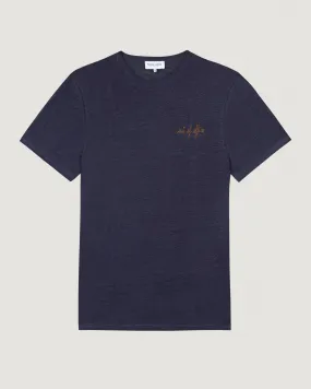 "Out Of Office" linen villiers t-shirt