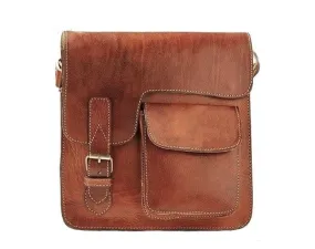 Riad Messenger Bag - Brown Caramel