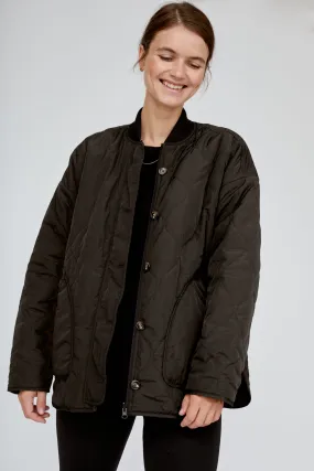 Ruby Loose Jacket - Black