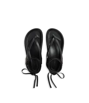 SHEL SANDAL- BLACK