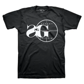 Sniper Gang SG Logo (Steady Grindin') Tee - Black