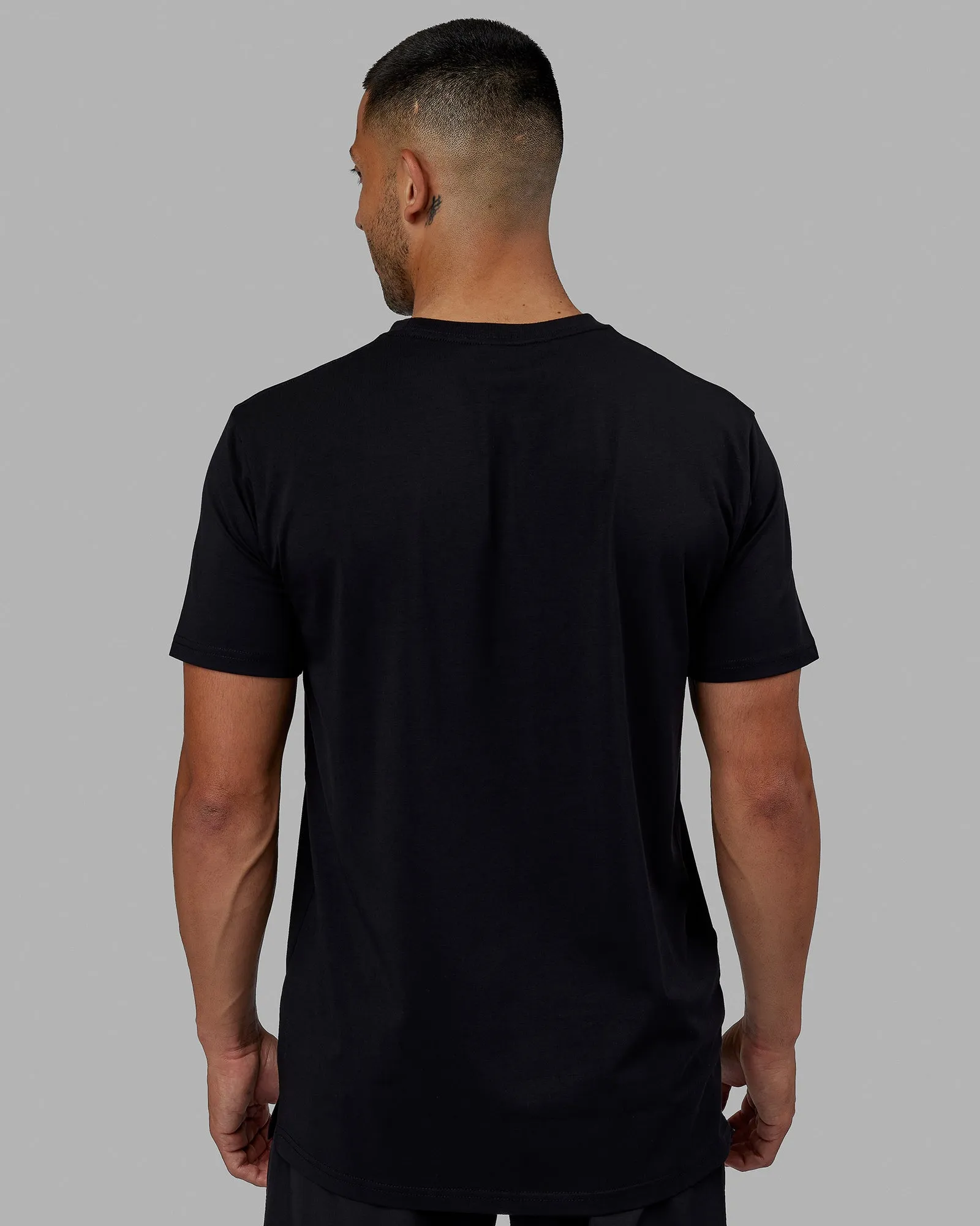 Strength FLXCotton Tee - Black-Black