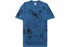 Supreme Downtown Tee Faded Blue