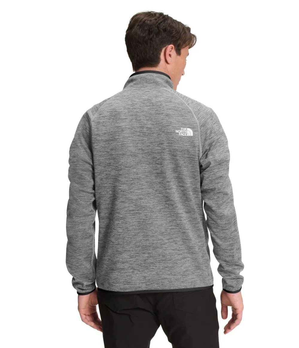 'The North Face' Men's Canyonlands Half Zip - Medium Grey Heather