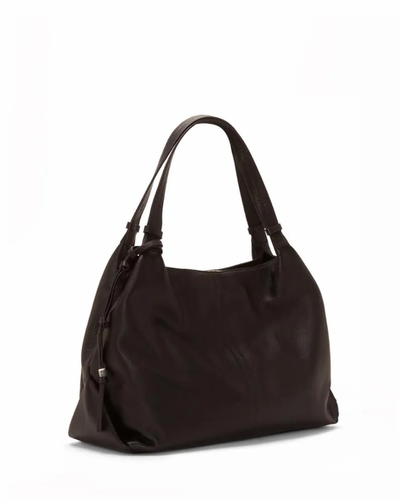 Vince Camuto Handbag CORIN TOTE BLACK/ISLA PEBBLE