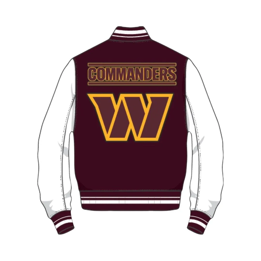 Washington Commanders Mash Up Varsity Jacket