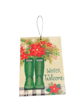 Winter Welcome Ornament